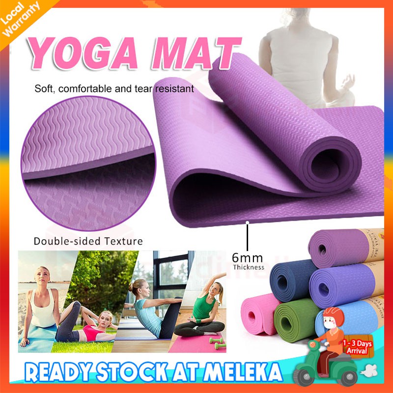 TPE Rope Mat Yoga Mat Gym Exercise Mat Non Slip Push Up Carpet Mat