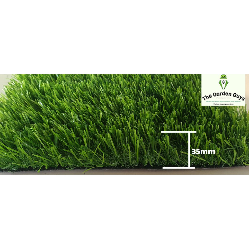High Quality 35mm Artificial Grass Rumput Tiruan Berkualiti Double