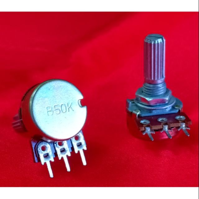 [READY STOCK] Potentiometer Variable Resistor Volume Control B1K2M WH