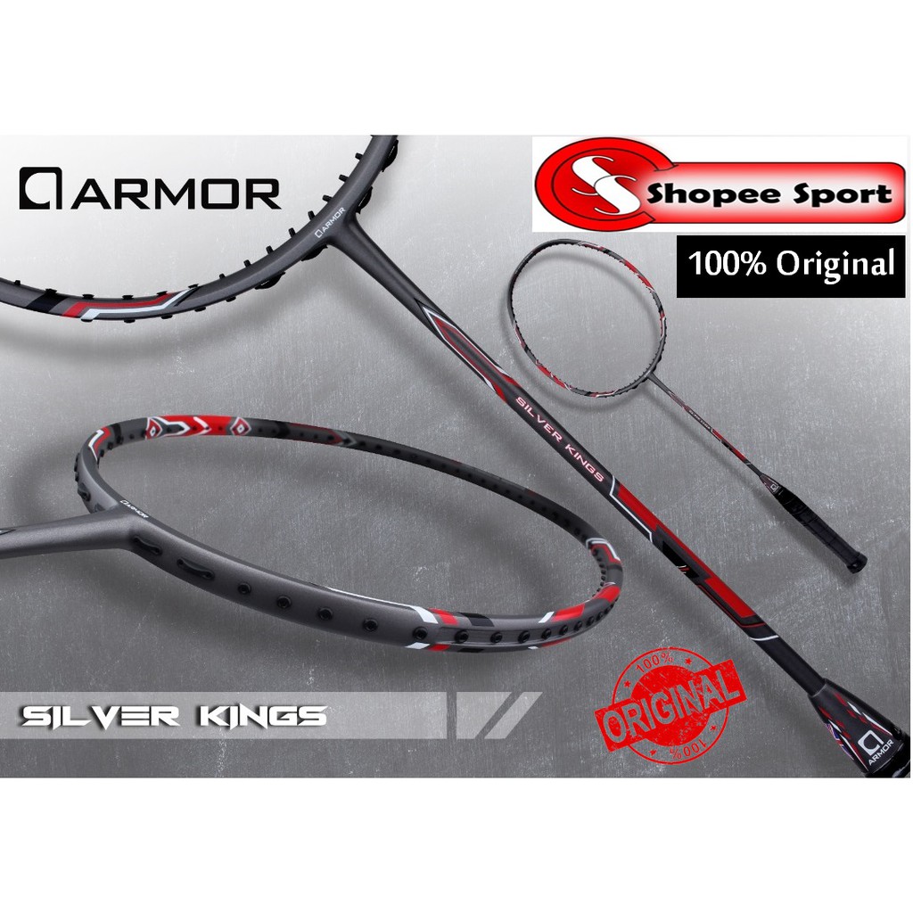 Armor Silver Kings (1Pcs) (no string) Badminton Racket | Shopee Malaysia