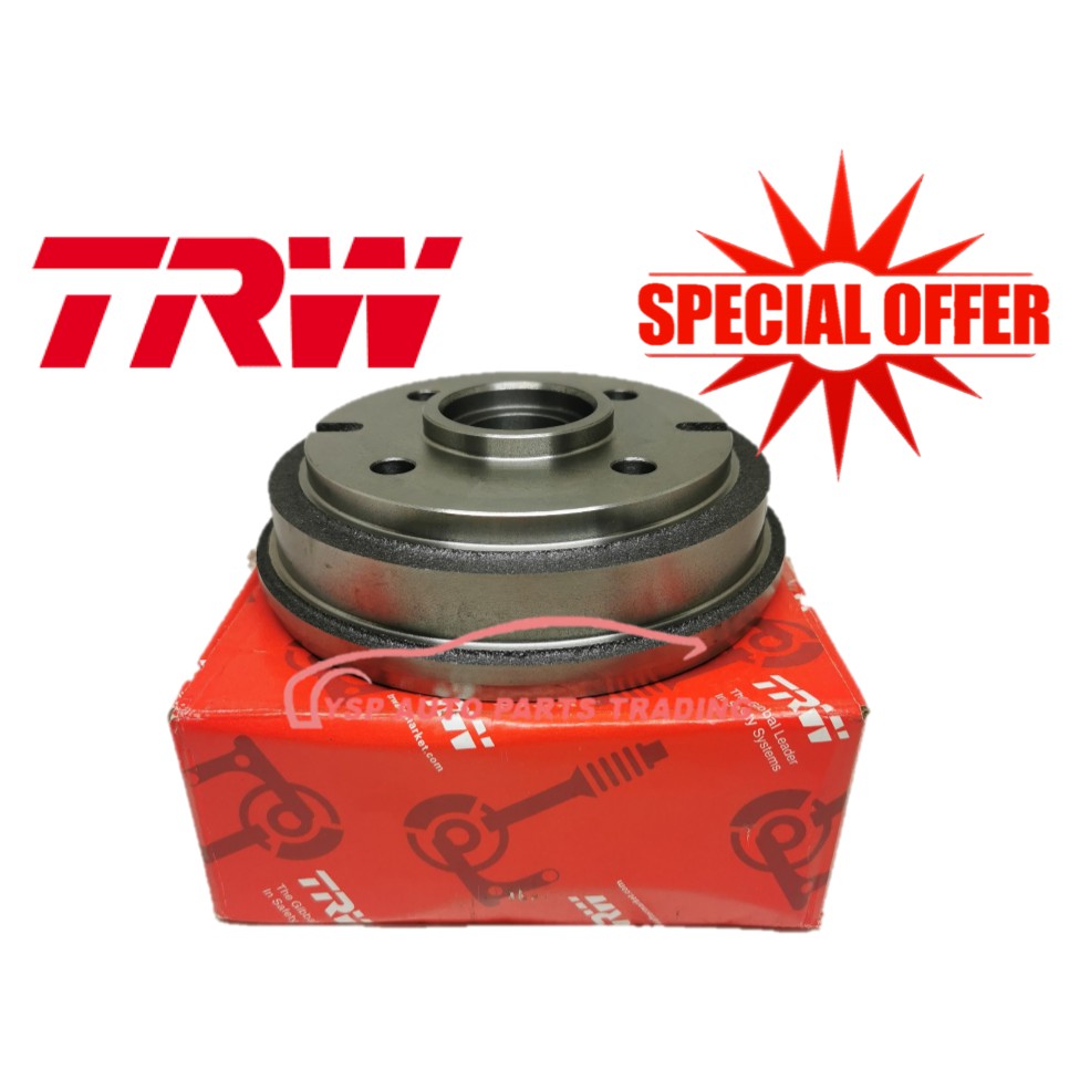 (TRW) Brake Drum Perodua Kancil Shopee Malaysia