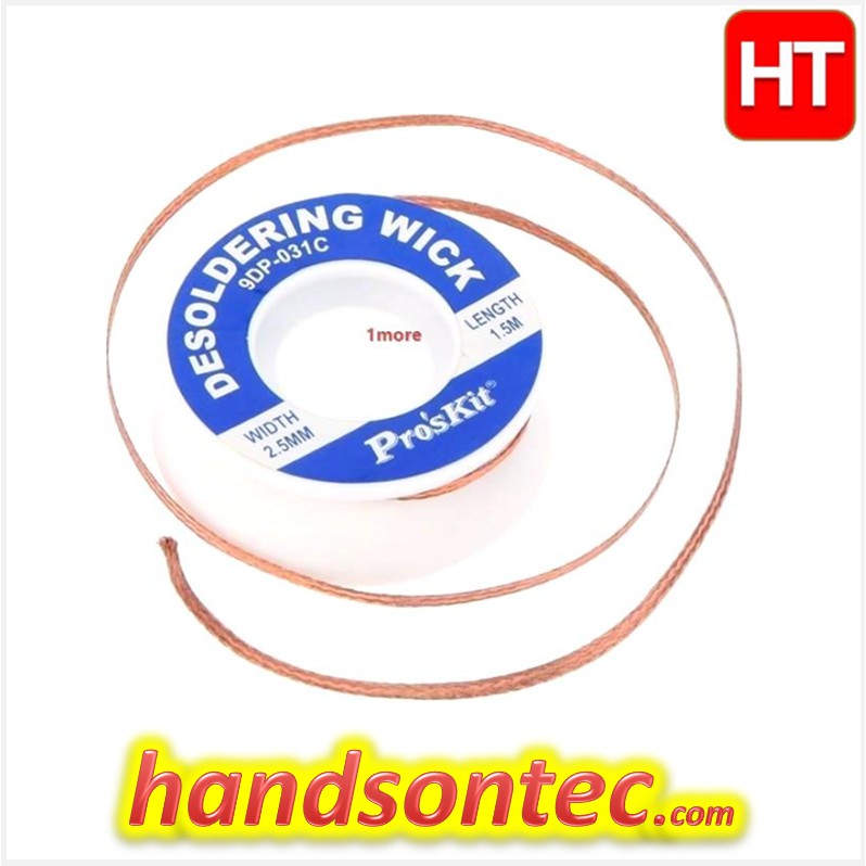 Solder Wick Desoldering Braid High Quality Width=2.5mmxLength=1