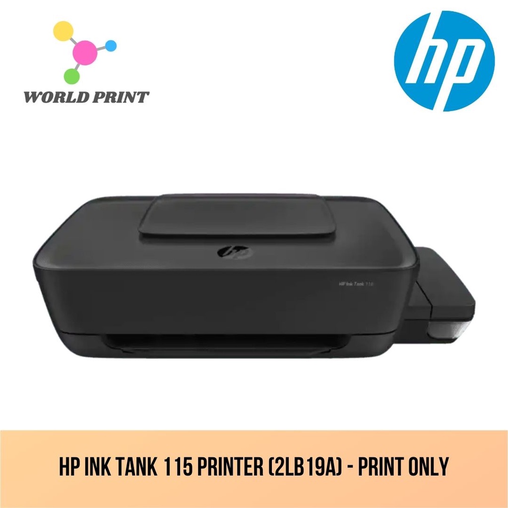 Hp Ink Tank 115 Printer 2lb19a Print Only Shopee Malaysia