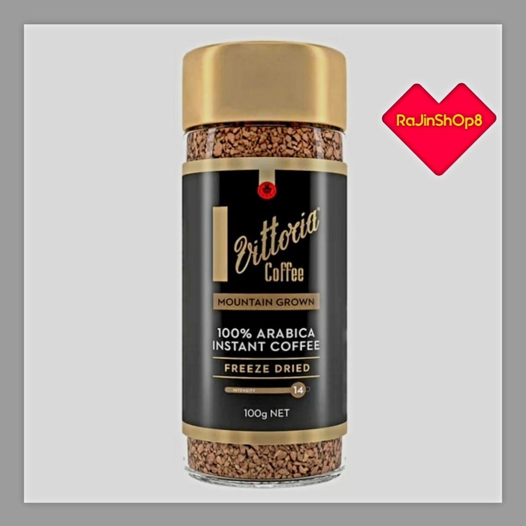 VITTORIA 100 Arabica Freeze Dried Instant Coffee Original Classic