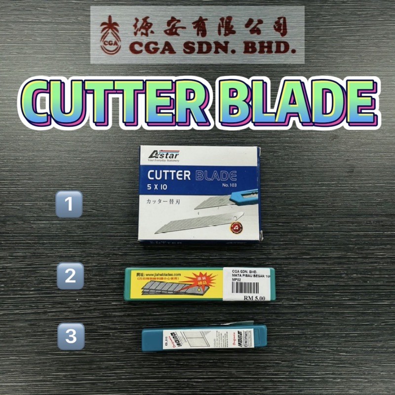 CUTTER BLADE REFILL (Big & Small) Shopee Malaysia