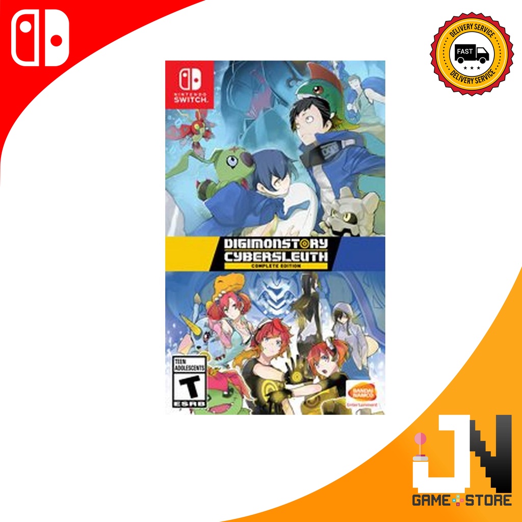Nintendo Switch Digimon Story Cyber Sleuth Complete Edition (English ...