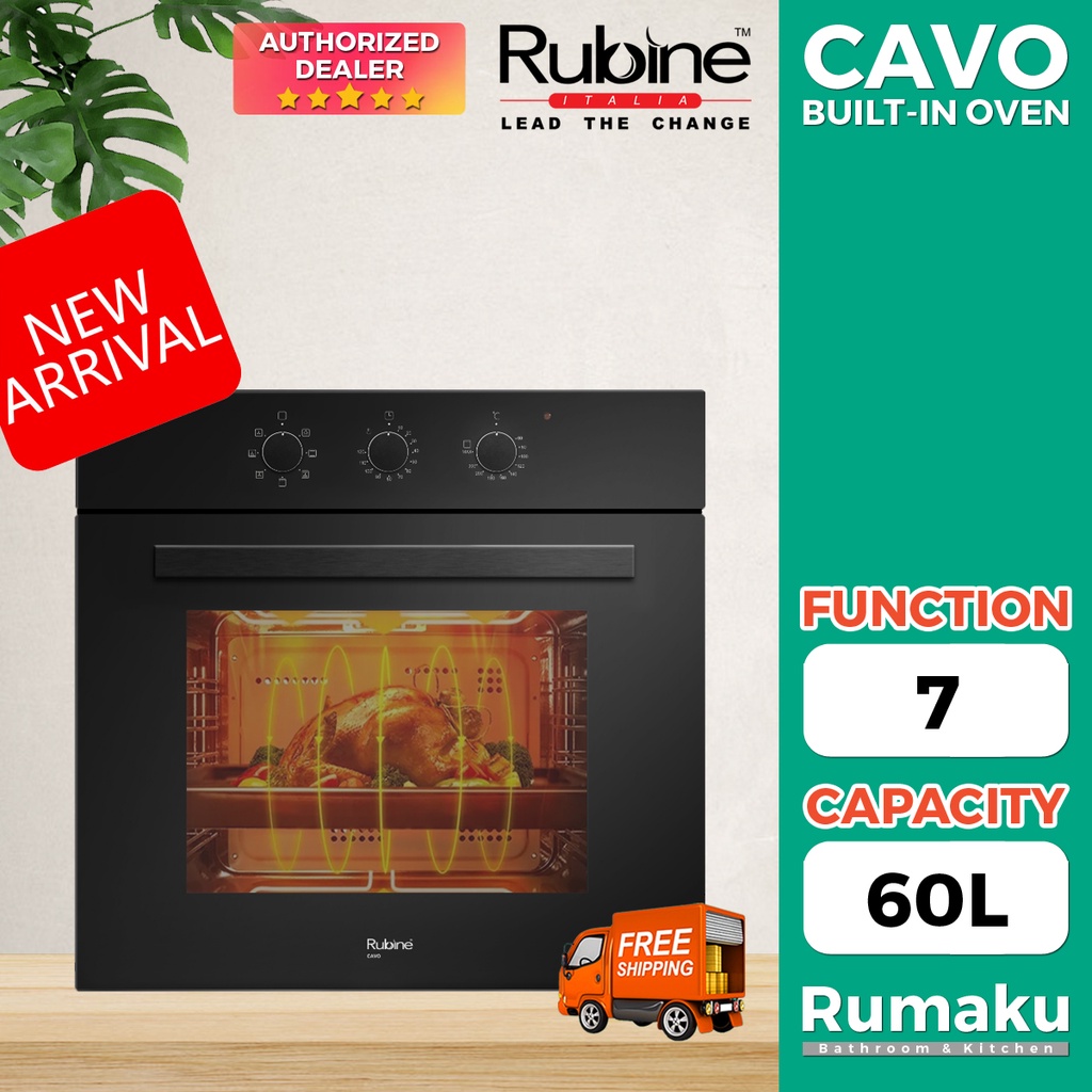 Rubine built deals in oven