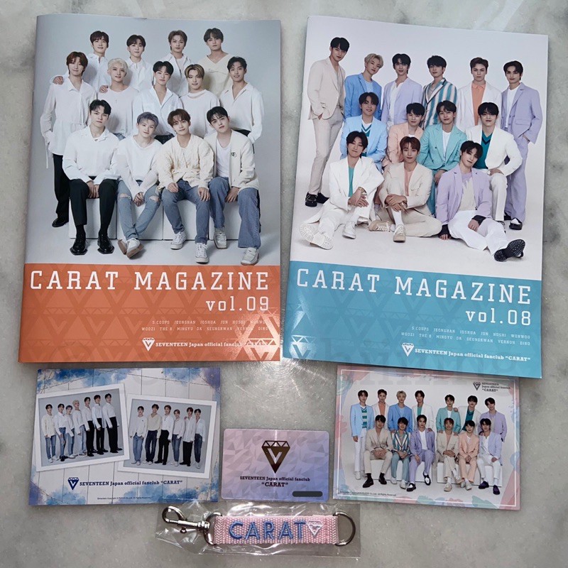 CARAT MAGAZINE vol.08 & vol.09 セット（3600/予約済み