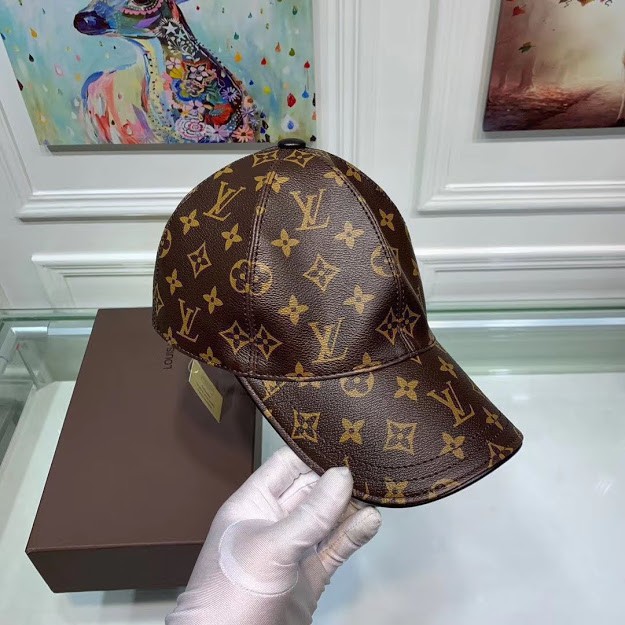Louis Vuitton Monogram Baseball Skin Cap High Quality