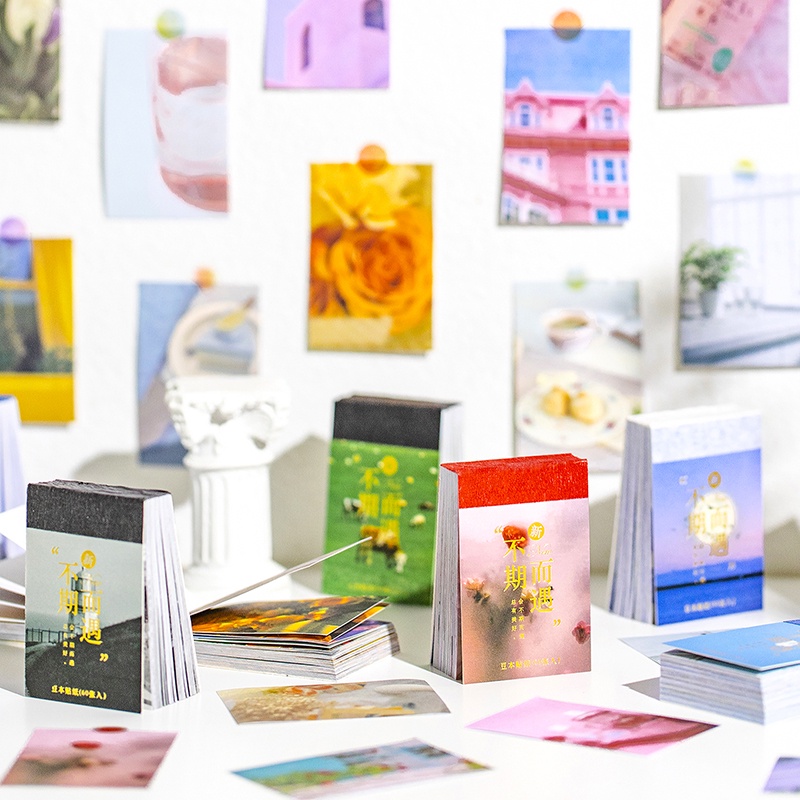 60pcs/pack Ins Washi Stickers Mini Book Decor Junk Journal DIY ...