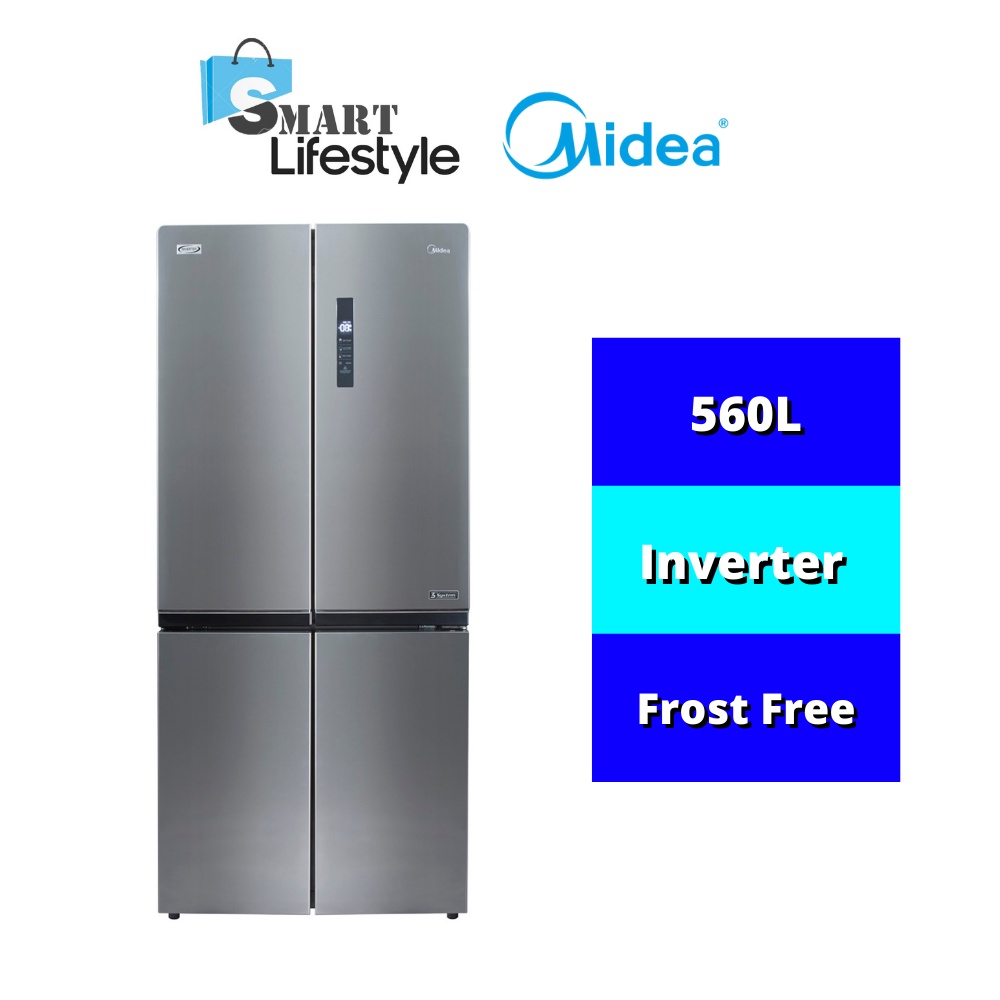 Midea 4Door Refrigerator (560L) MFT584WESSI MFT585WEGBI Shopee