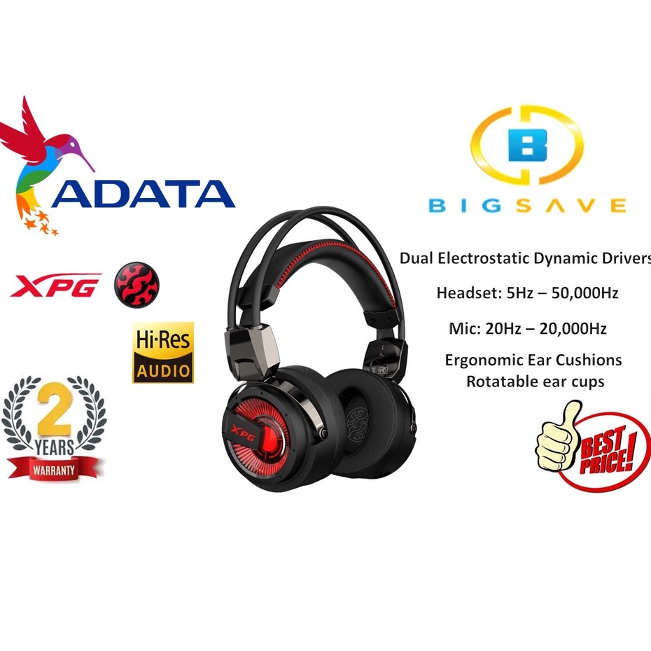 Adata xpg precog gaming headset hot sale