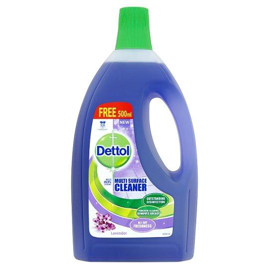 Dettol Multi Surface Cleaner Lavender 1500ML Free 500ML | Shopee Malaysia