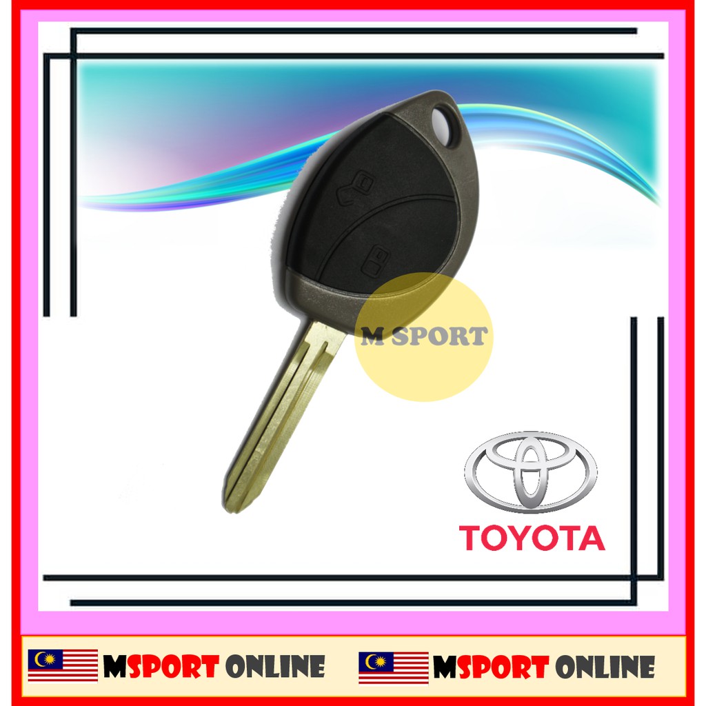 TOYOTA HILUX/UNSER/INNOVA/VIOS 2 BUTTON REMOTE CONTROL COVER CASING ...