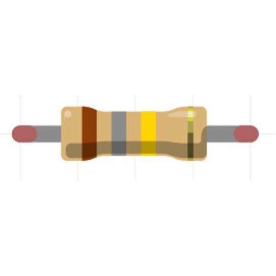 Perintang / Resistor 0.25W 5% (180K) [10pcs] -