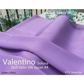 VALENTINO SOLUNA DULL SATIN KAIN PASANG PLAIN BIDANG 45(Dusty Mauve/Rose  Gold/Dark Rose Gold/Violet Pink/Hot Pink/Dusty Pink/Violet Dusty/Rose Dust/Bronze  Rose)