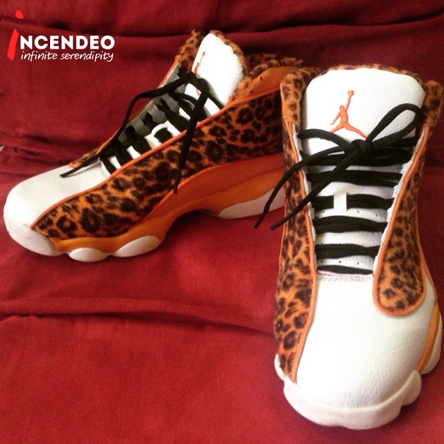 Leopard print sales jordans 13