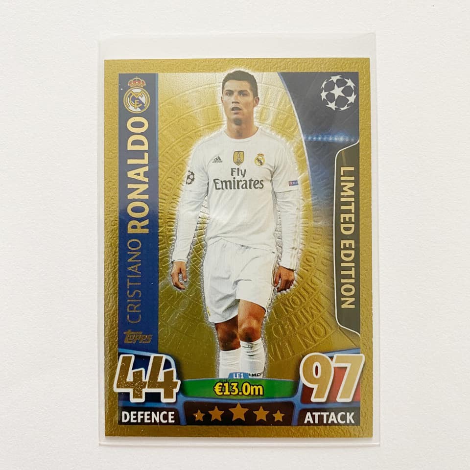 Gold Limited Edition Cristiano Ronaldo | Shopee Malaysia