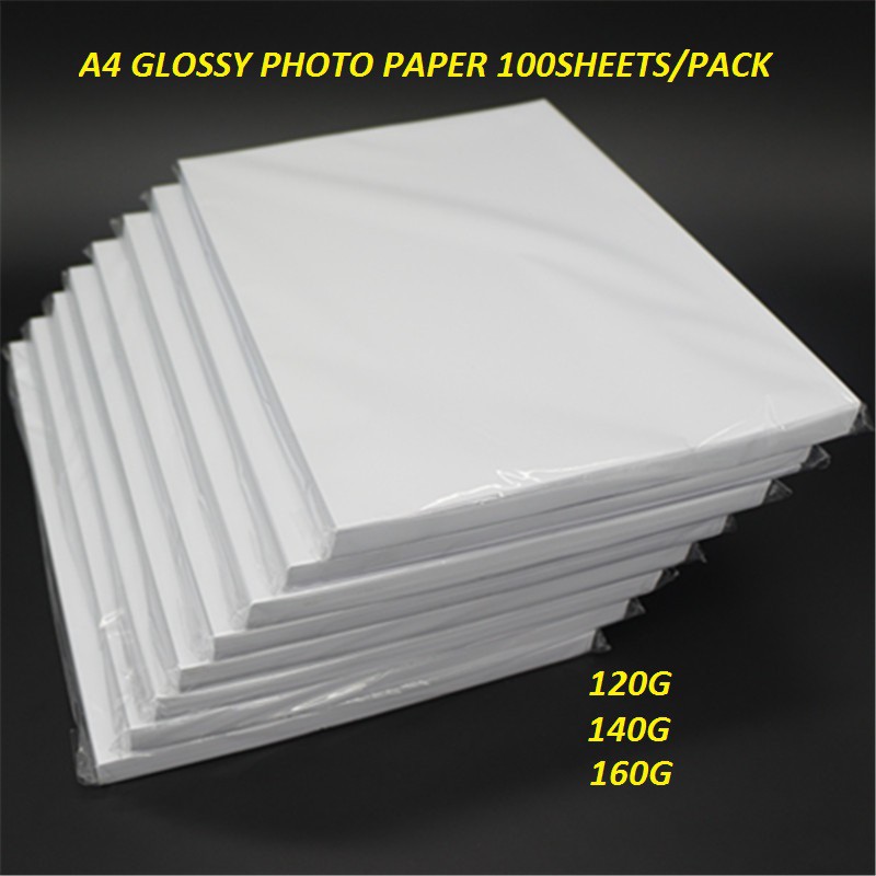 Original Paper Waterproof A4 Glossy Photo Paper 120g/140g/160g/180g ...