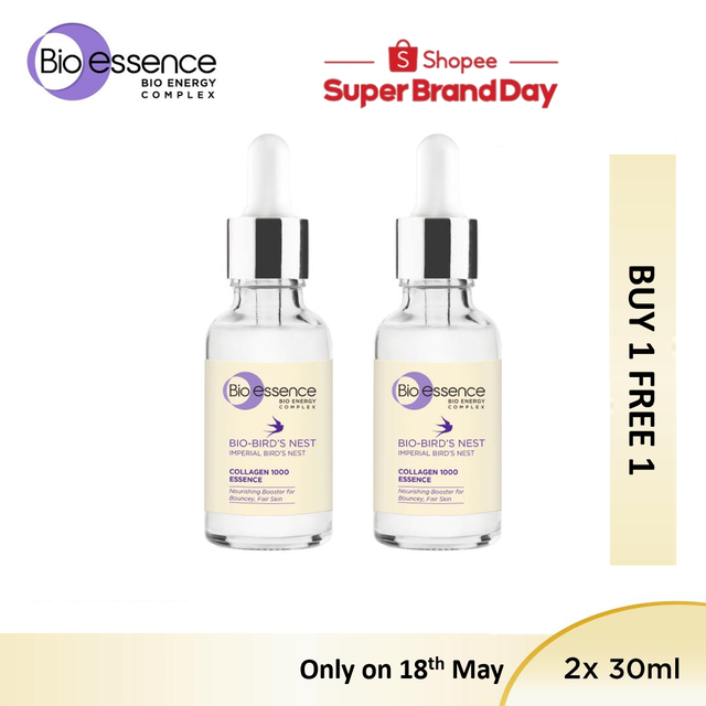 BioEssence BioBird Nest Collagen 1000 Essence (30ml) [SBD Special Buy