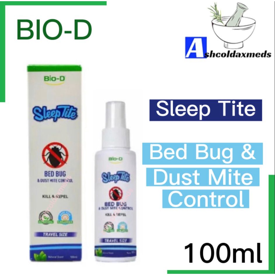 (100ml) BIOD Sleep Tite Bed Bug & Dust Mite Control Spray Lavendar