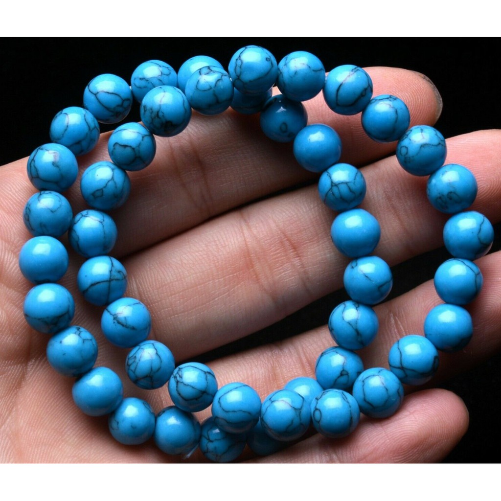 Blue turquoise deals bracelet