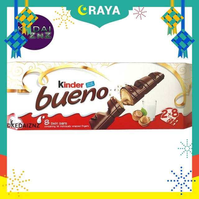 【In Stock】 Chocolate Kinder Bueno Milk Chocolate Covered Wafer With ...