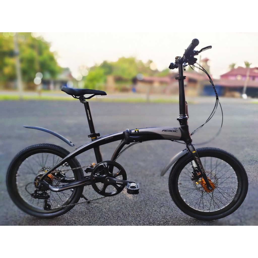 FOLDING BIKE 20 AEROIC ROVER 8 SPEED Shopee Malaysia