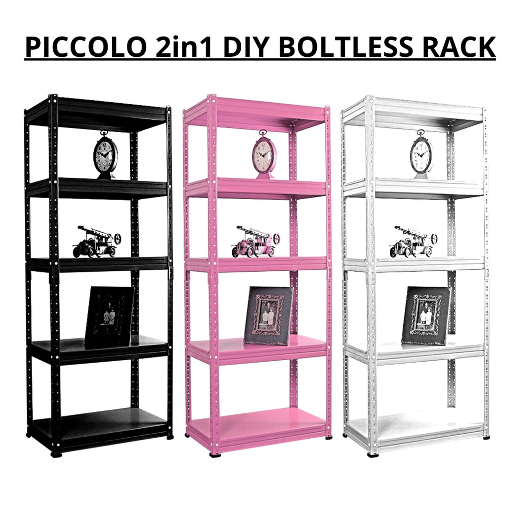 2in1 PICCOLO DIY BOLTLESS RACK | Shopee Malaysia