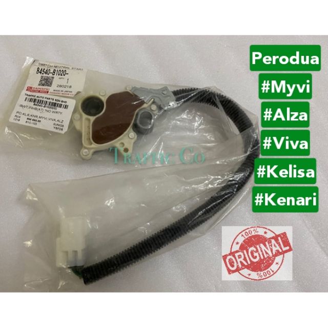 Original Perodua Myvi Alza Viva Kelisa Kenari Inhibitor Switch Neutral