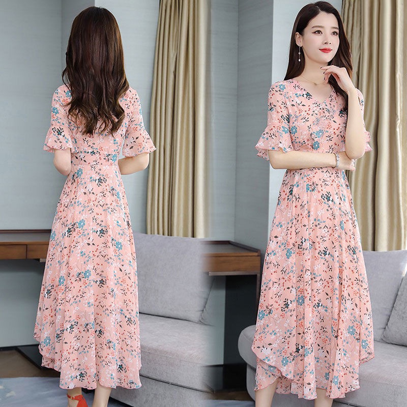 Floral dress shopee best sale