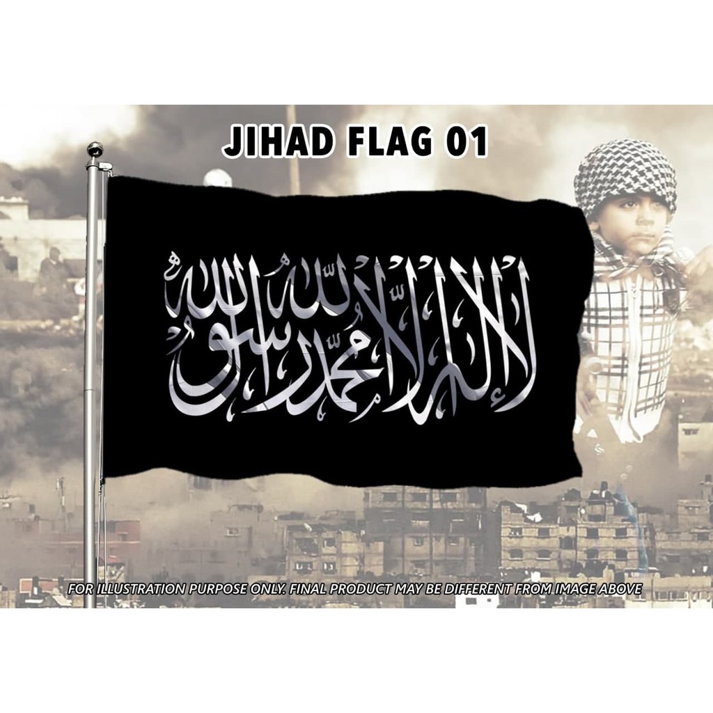 BENDERA JIHAD / JIHAD FLAG - ( READYMADE ) | Shopee Malaysia