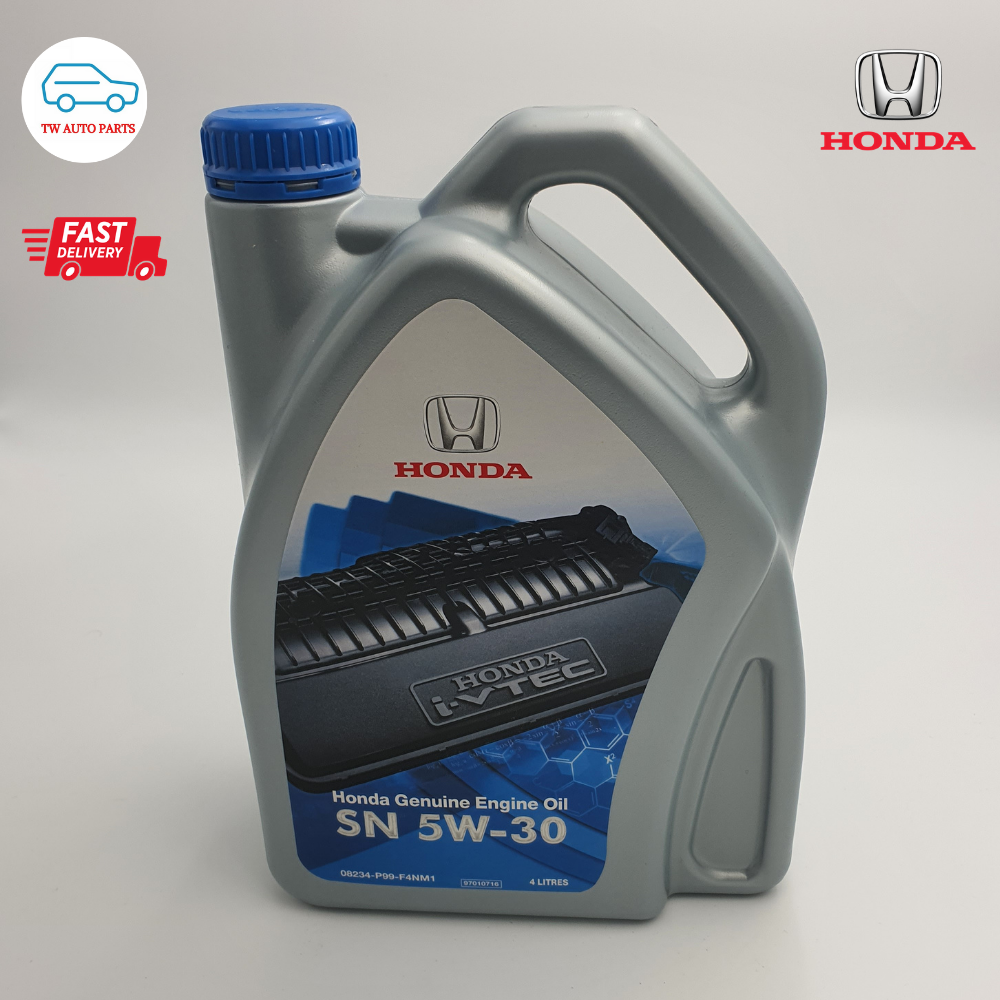 HONDA SEMI SYNTHETIC ENGINE OIL SN 5W30 (4 LITER) Shopee Malaysia