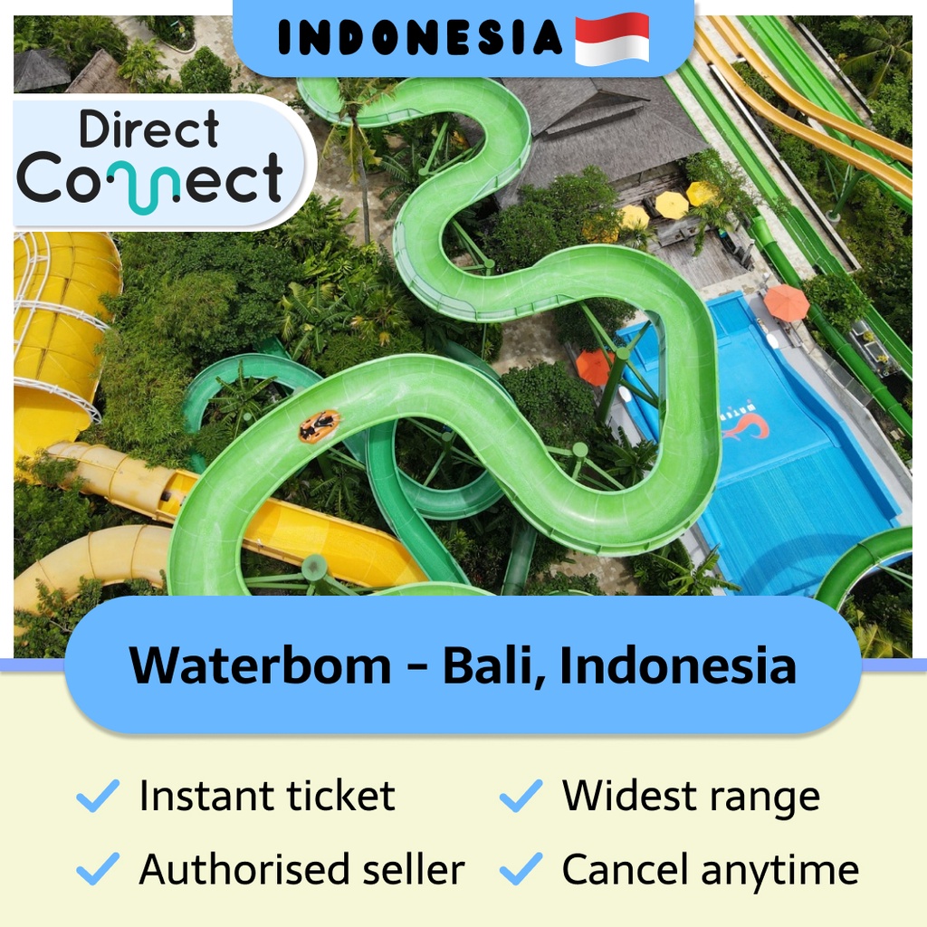 [PROMO TIKET READY] Waterbom Bali Indonesia Waterpark Water Theme Park ...