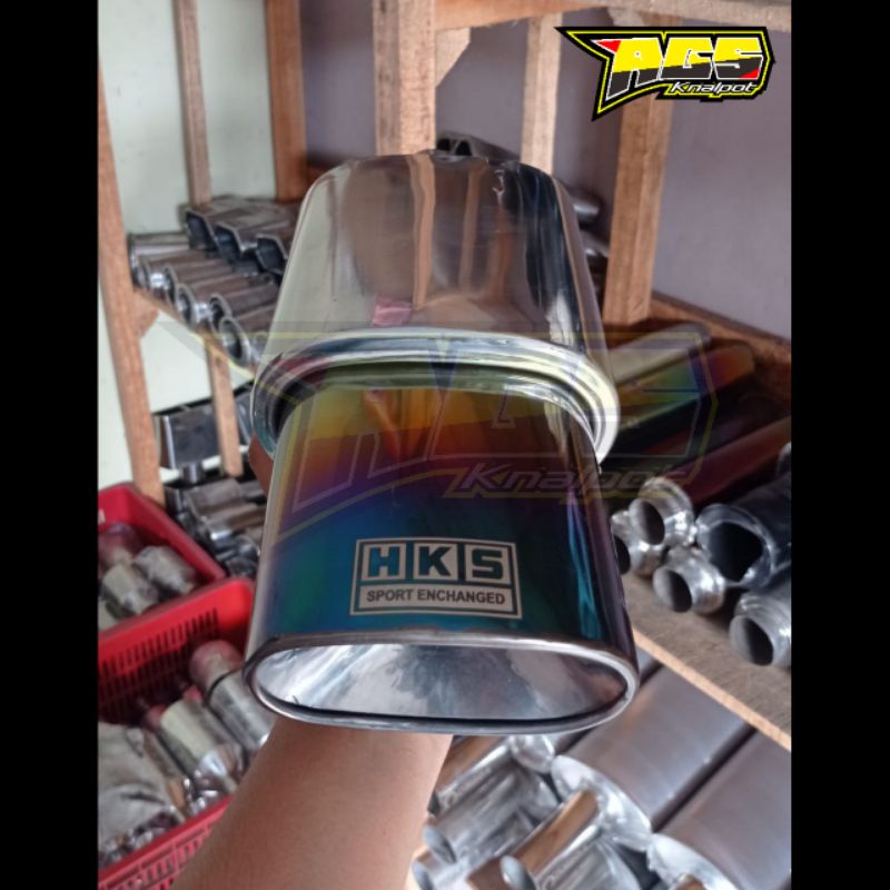 Hks TURBO Box RACING Car Exhaust | Shopee Malaysia