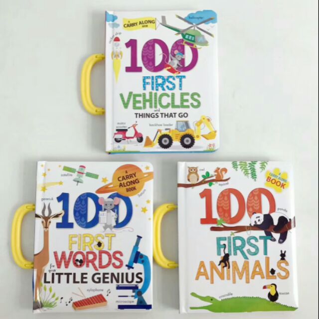 100 First Vehicles And Things That Go: A Carry Along Book - (board