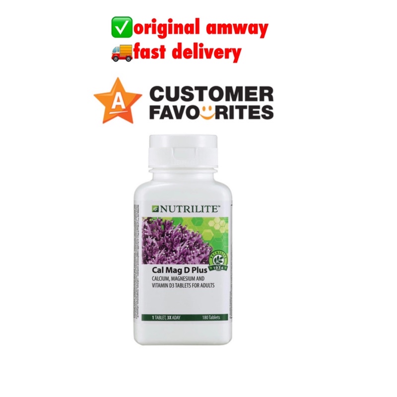 💯 Ori Amway Nutrilite Cal Mag D Plus 180 Tab Shopee Malaysia