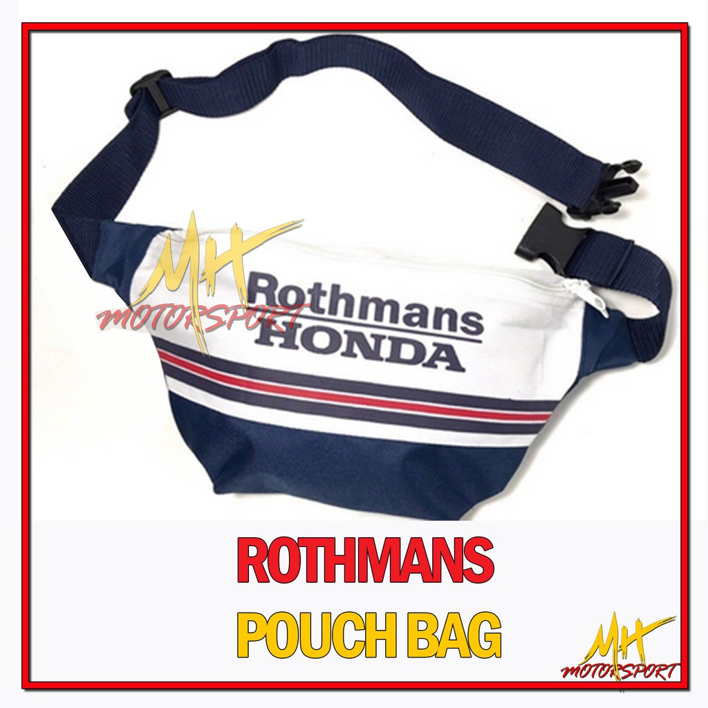 Rothmans Honda Pouch Bag Waist Bag Vintage Racing Team Collection