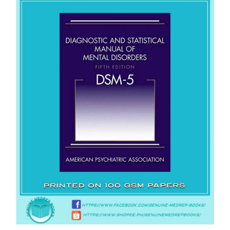 DSM-5 DIAGNOSTIC 5TH EDITION | Shopee Malaysia