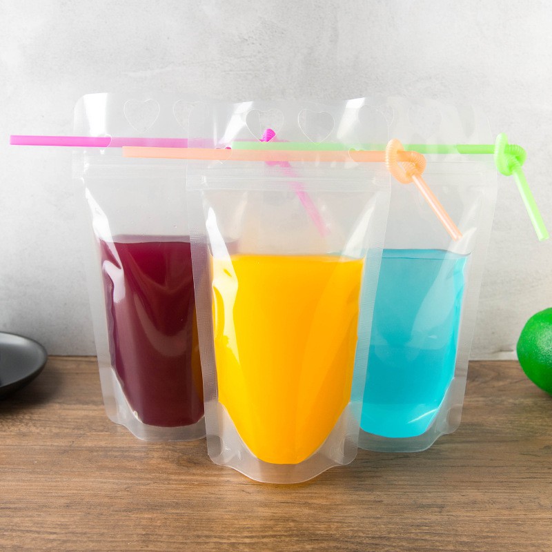 Plastic discount juice pouches