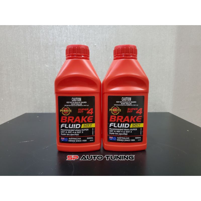 PENRITE Super Dot 4 Brake Fluid (500ml) Shopee Malaysia