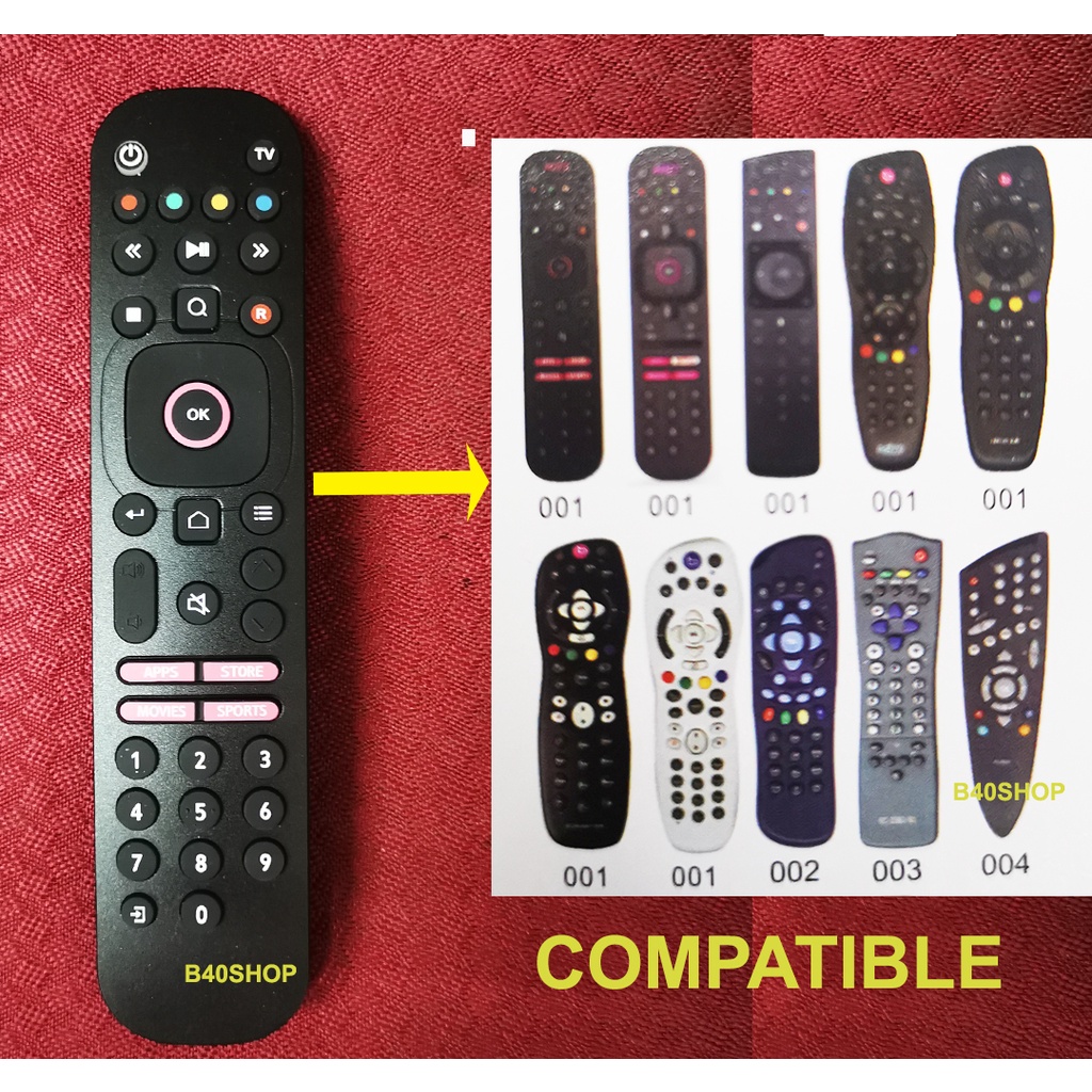 Astr0 Ultra Box Decoder Satelite Multi Remote Control | Shopee Malaysia