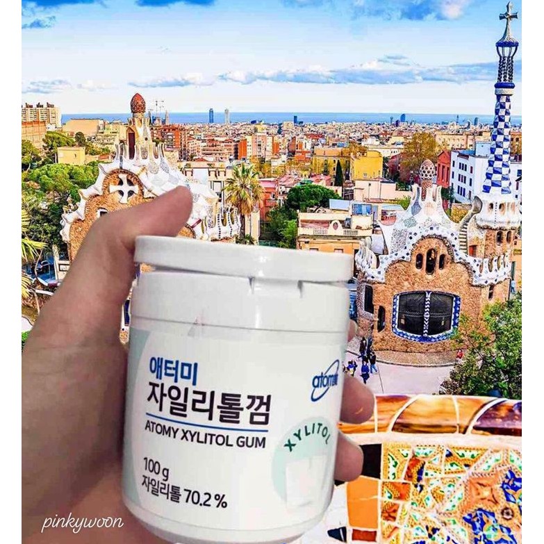 ATOMY XYLITOL Chewing Gum 100g 木糖醇口香糖 (Xylitol a sweetener good for