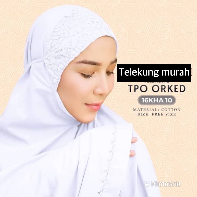 💥 Telekung TPO ORKED Collection 💥- Free Woven Bag!!free Wish Card💌 ...