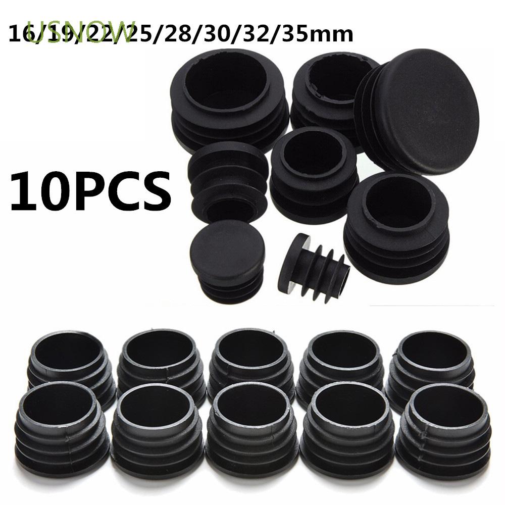USNOW Round Tube Insert Plug Anti Slip Hole Cover Furniture Leg Plug ...