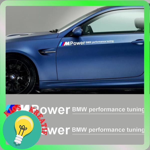 Bmw Car Stickers For bmw m power | Shopee Malaysia