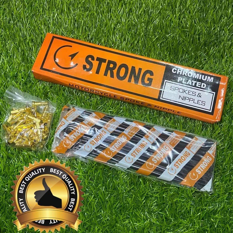 STRONG Spokes & Nipples （Lidi Rim）*1 Bungkus Shopee Malaysia