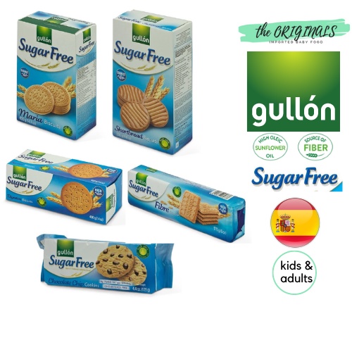 (READY STOCK) GULLON, Sugar Free Cookies & Biscuits, for kids and ...