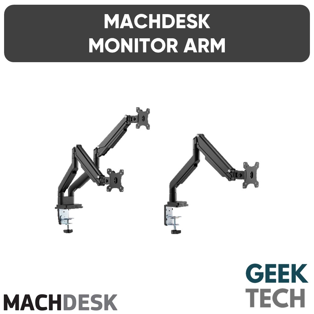 MACHDESK Single/Dual Performance Gas Spring/Mechanical Spring Monitor