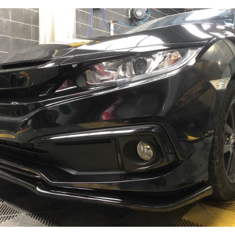 Honda Civic Fc PP Front Lips Front Diffuser Thailand Design 2019-2021 ...